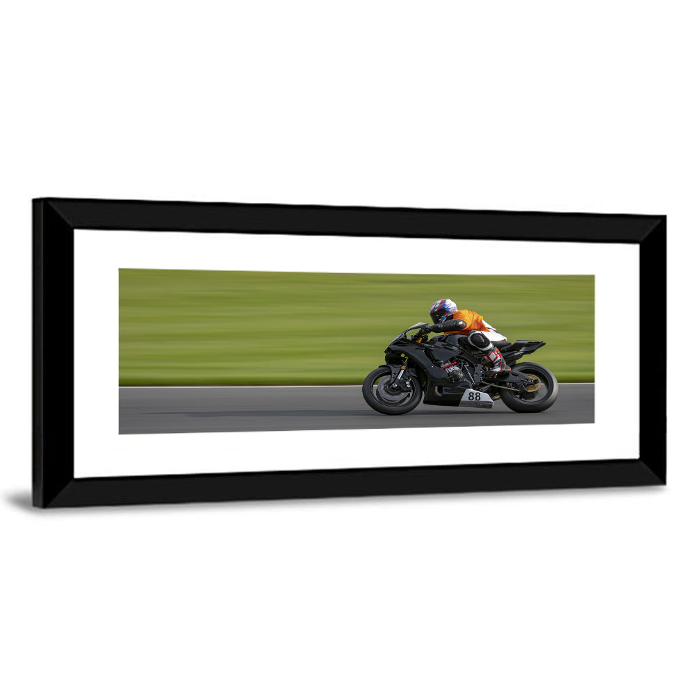 Motorcycle Racer No. 88 Wall Art