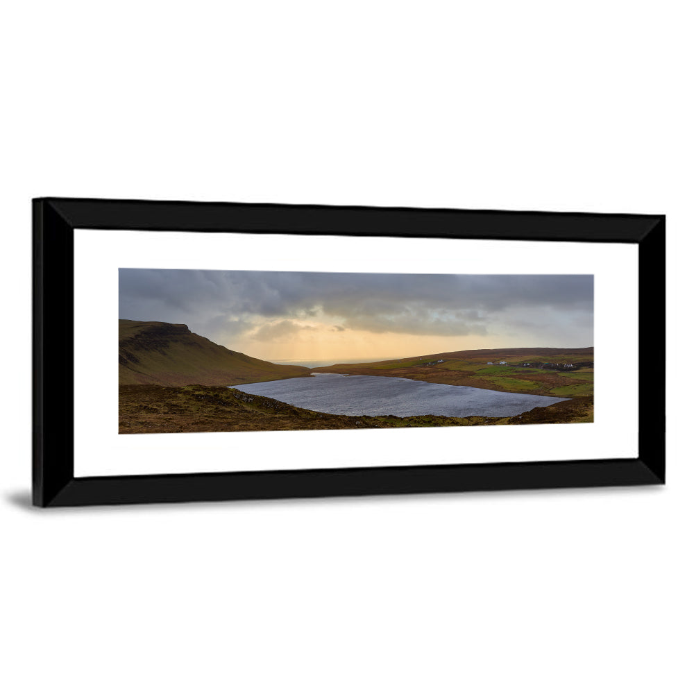 Isle of Skye Lake at Golden Hour Wall Art