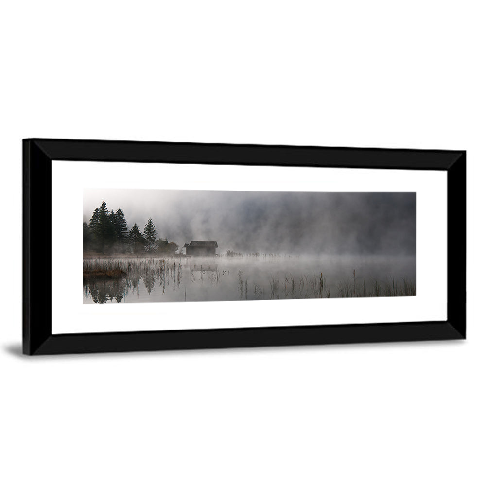 Ferchensee Morning Mist Wall Art