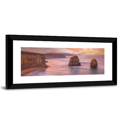 Twelve Apostles Sunset Sea Stacks Wall Art