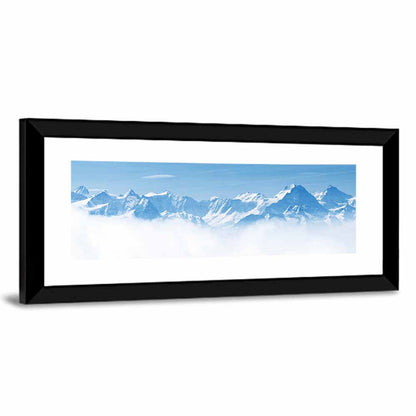 Pilatus Peaks Above Clouds Wall Art
