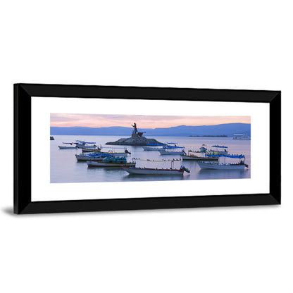 Lake Chapala Islet Sunrise Wall Art