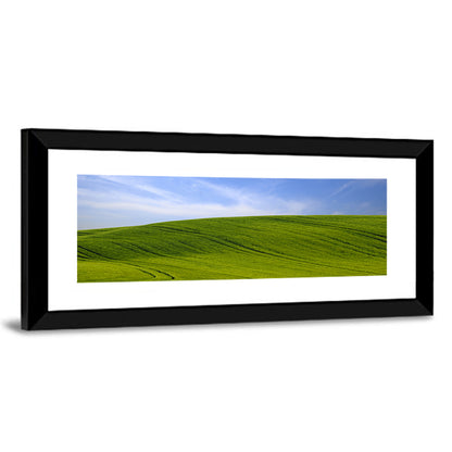 Rolling Green Hill with Blue Sky Wall Art