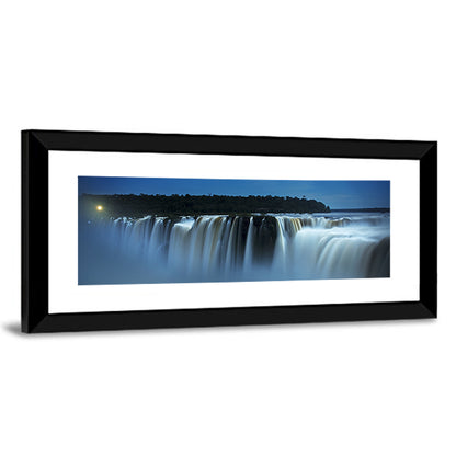 Moonlit Iguazu Falls Wall Art