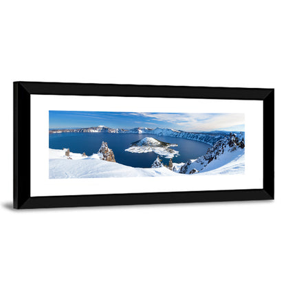 Crater Lake with Wizard Island Wall Art