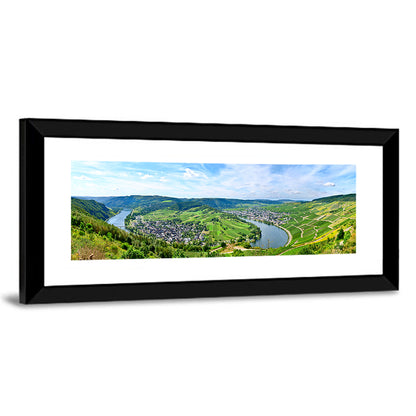 Moselle River at Bernkastel-kues Wall Art