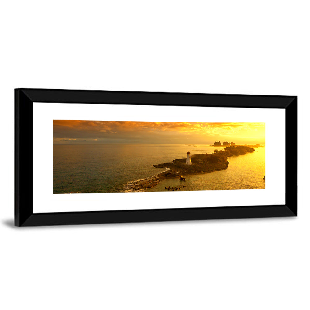 Nassau Lighthouse at Golden Hour Wall Art