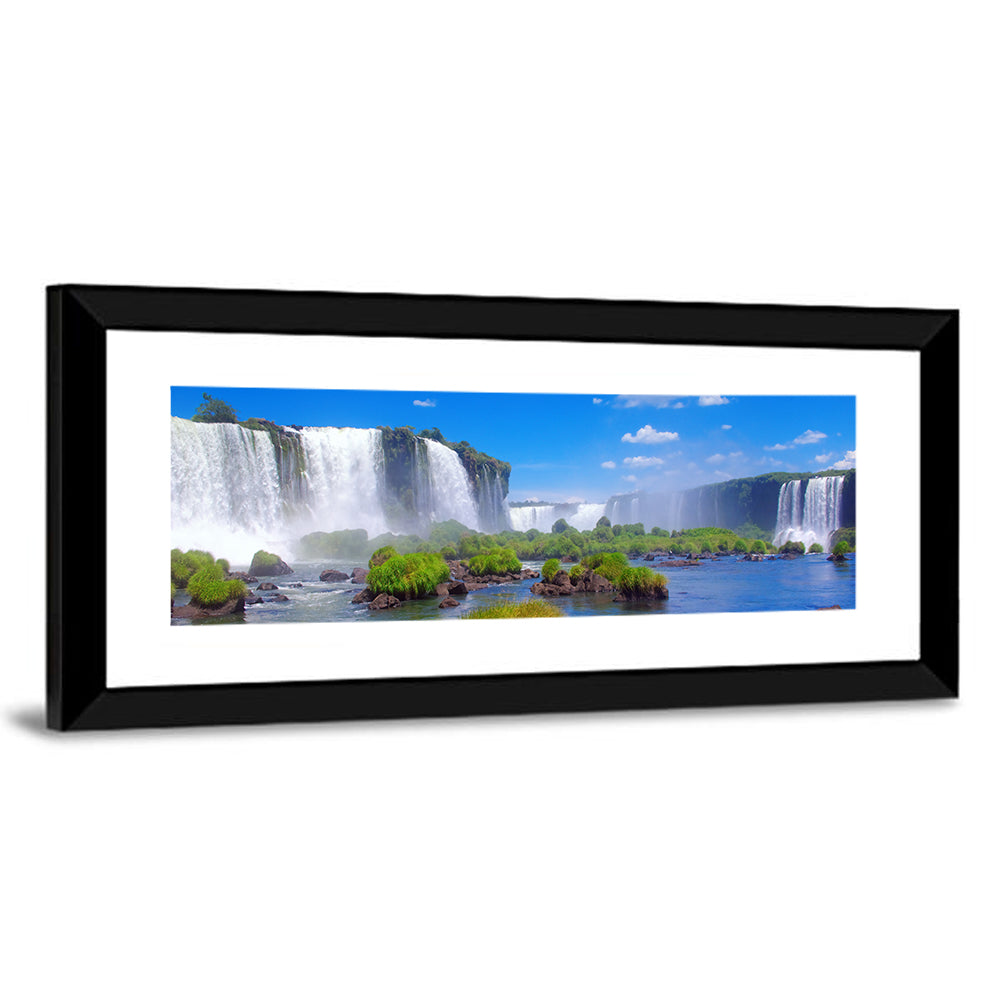 Iguazu Falls Daylight View Wall Art