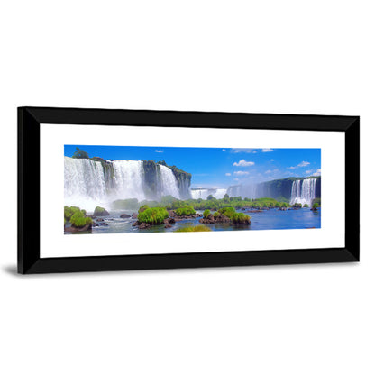 Iguazu Falls Daylight View Wall Art