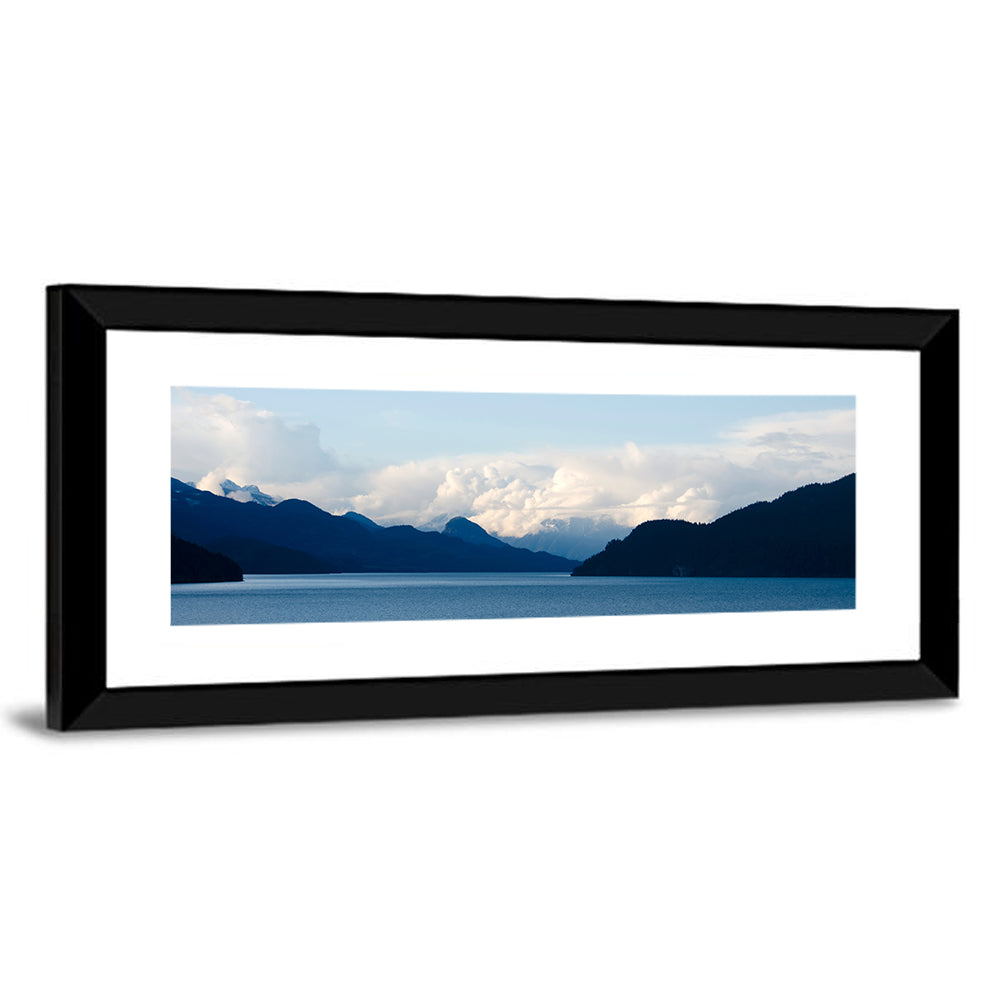 Harrison Lake Morning Clouds Wall Art