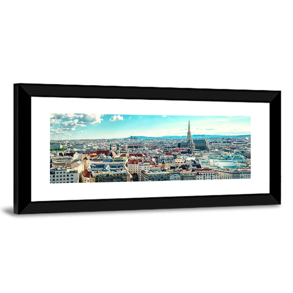 Vienna Skyline with St. Stephen's Cathedral Wall Art