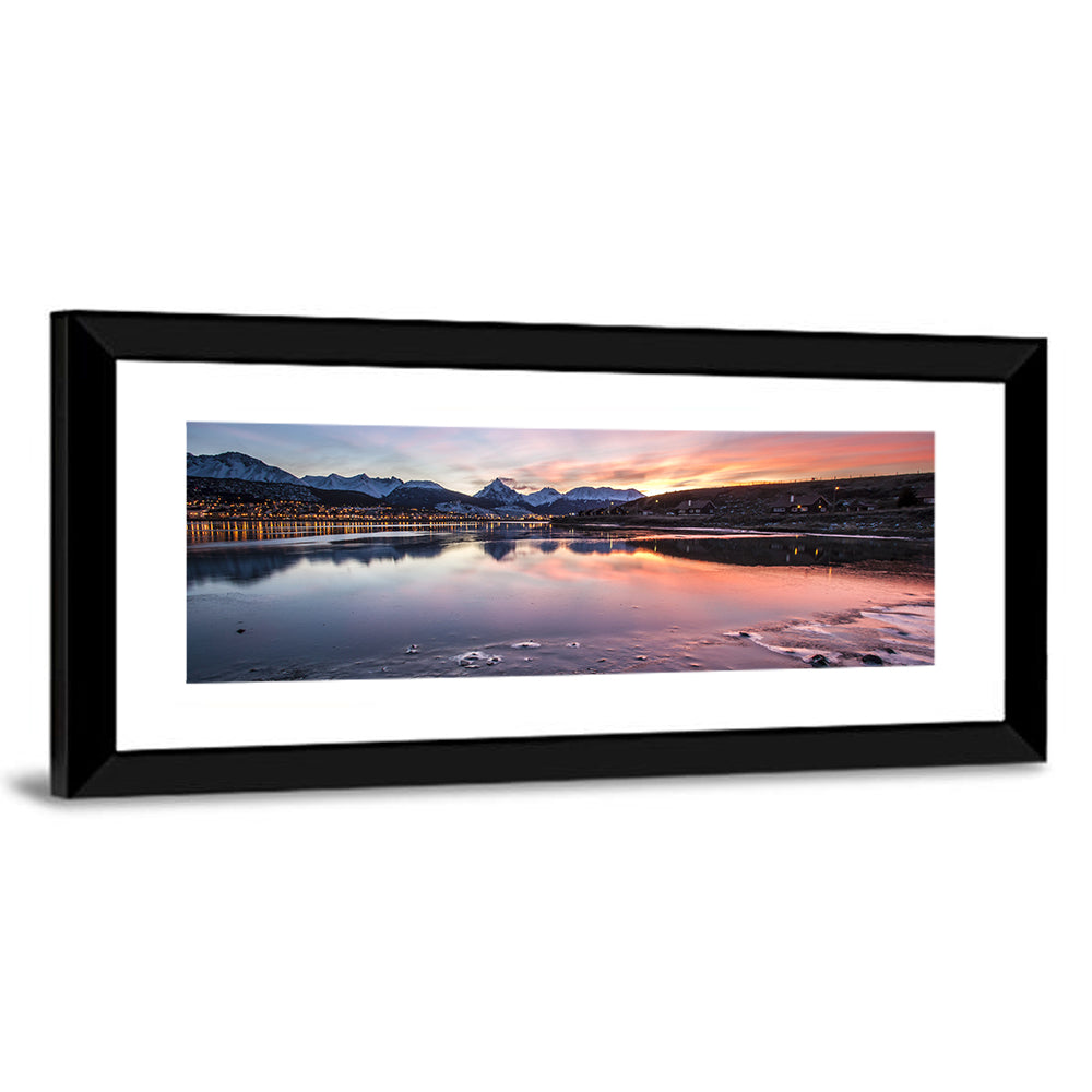 Ushuaia Twilight Reflection Wall Art