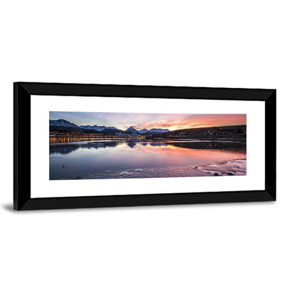 Ushuaia Twilight Reflection Wall Art
