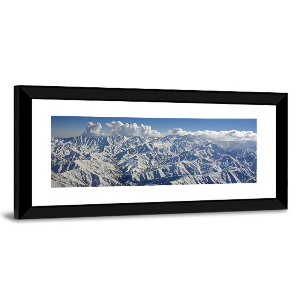 Snow-capped Afghan Mountains Wall Art