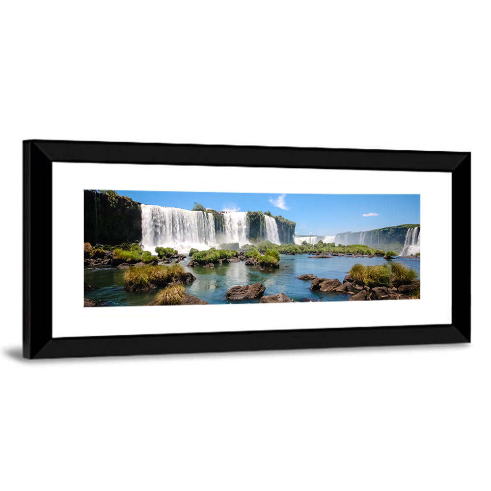 Iguazu River and Falls, Foz Do Iguaçu Wall Art