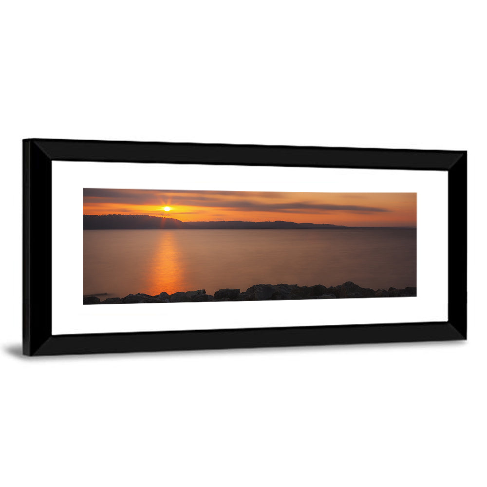 Lake Pepin Golden Sunrise Wall Art