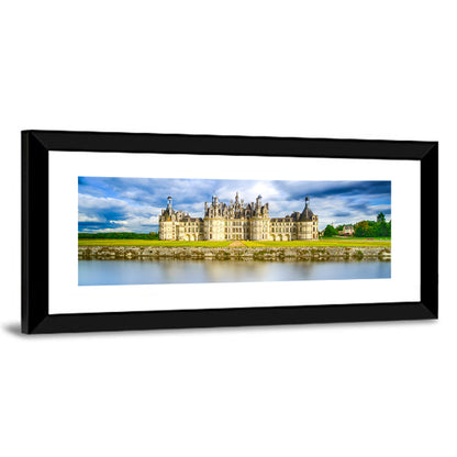 Château De Chambord Reflection Wall Art
