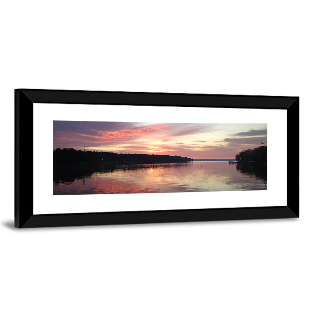 Lake Eufaula Sunset Wall Art