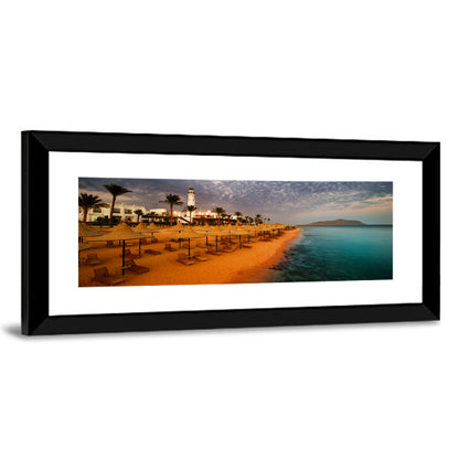 Sharm El Sheikh Beach at Dusk Wall Art