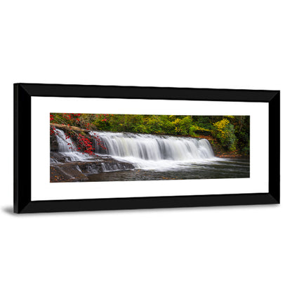 Blue Ridge Autumn Waterfall Wall Art