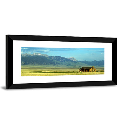 Montana Mountain Ranch Wall Art