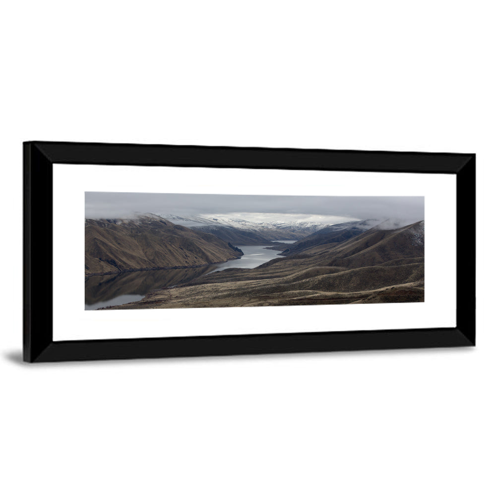 Snow-dusted Snake River Canyon Wall Art