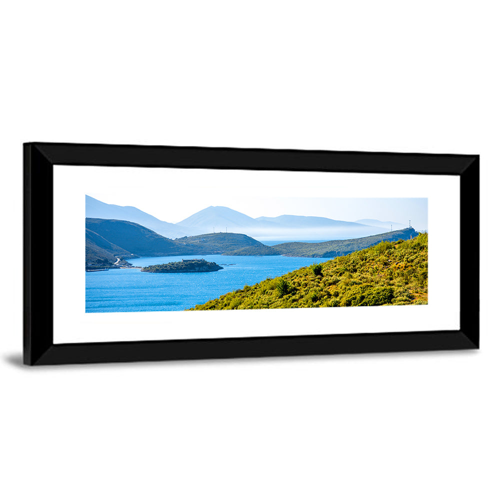 Porto Palermo Bay with Ali Pasha Castle Wall Art