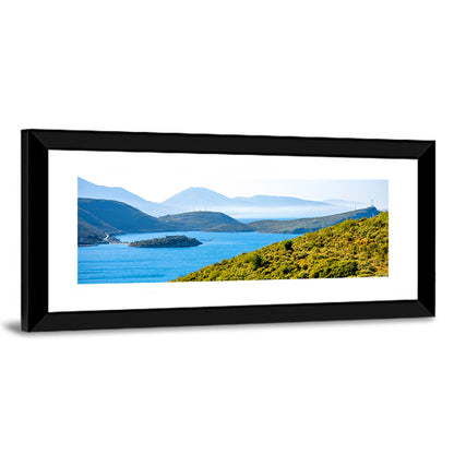 Porto Palermo Bay with Ali Pasha Castle Wall Art