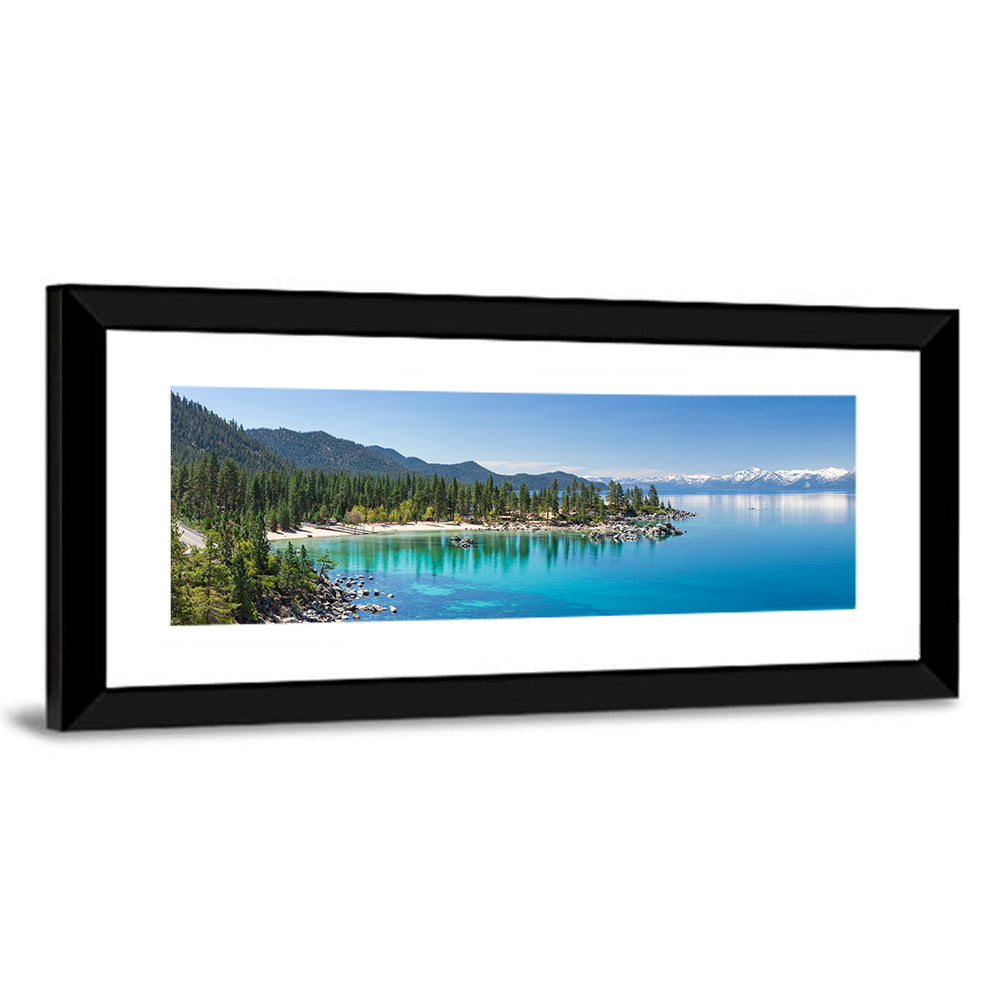 Lake Tahoe Turquoise Shoreline Wall Art