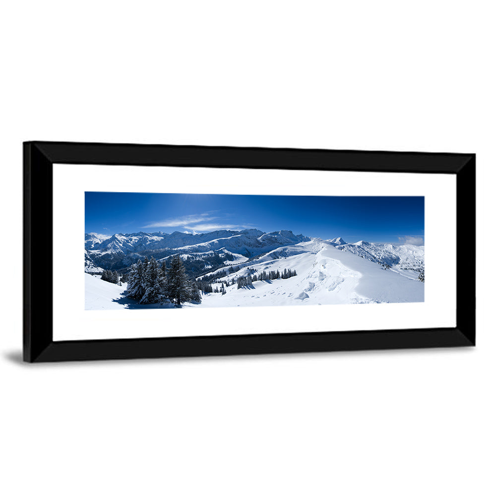 Snowy Bernese Alps Wall Art