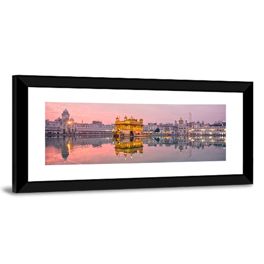 Golden Temple at Dusk, Amritsar Wall Art