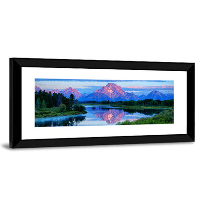 Oxbow Bend Dawn Reflection Wall Art
