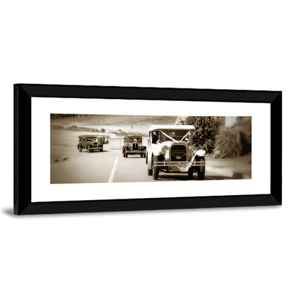 Vintage Wedding Cars Wall Art
