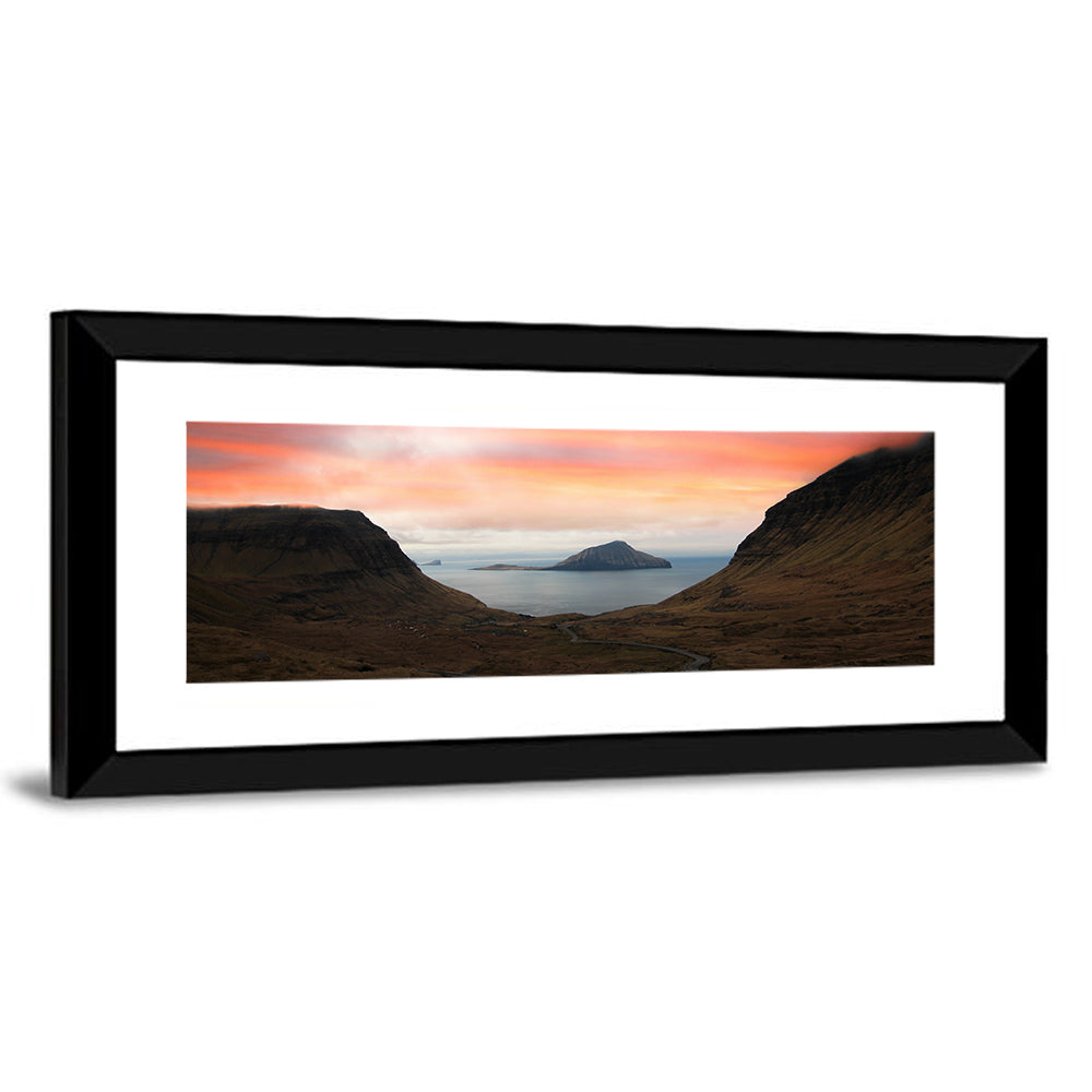 Klakkur Dusk Over Kalsoy Wall Art
