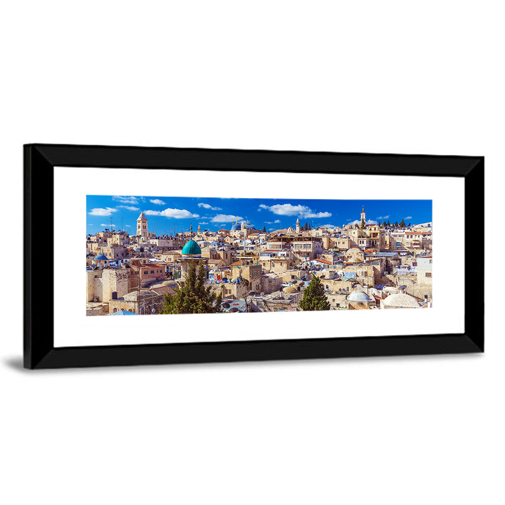 Jerusalem Old City Rooftops Wall Art