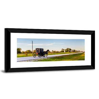 Amish Horse and Buggy, Oklahoma Wall Art