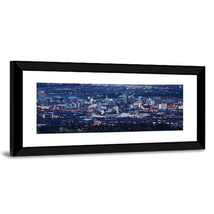 Belfast Blue Hour Skyline Wall Art