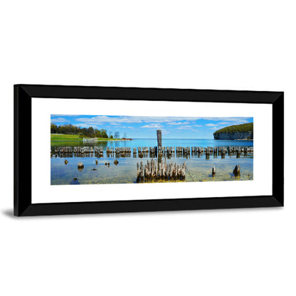 Big Bay De Noc Garden View Wall Art