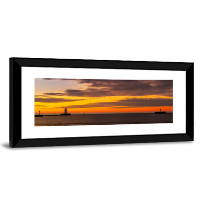 Lake Erie Twin Beacons Wall Art