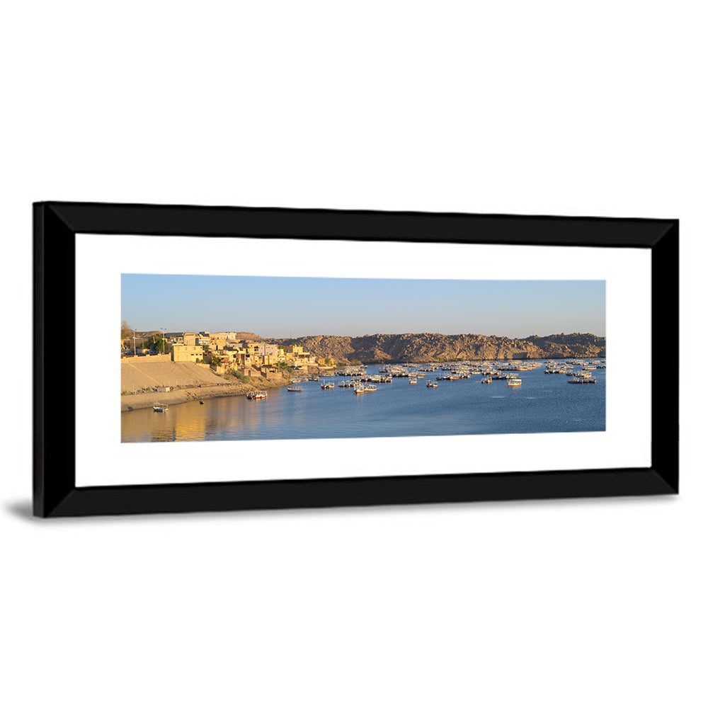 Lake Nasser Harbor View Wall Art