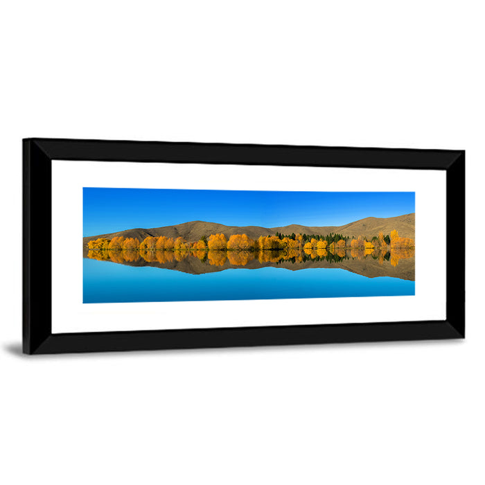 Lake Ruataniwha Wall Art as a framed print