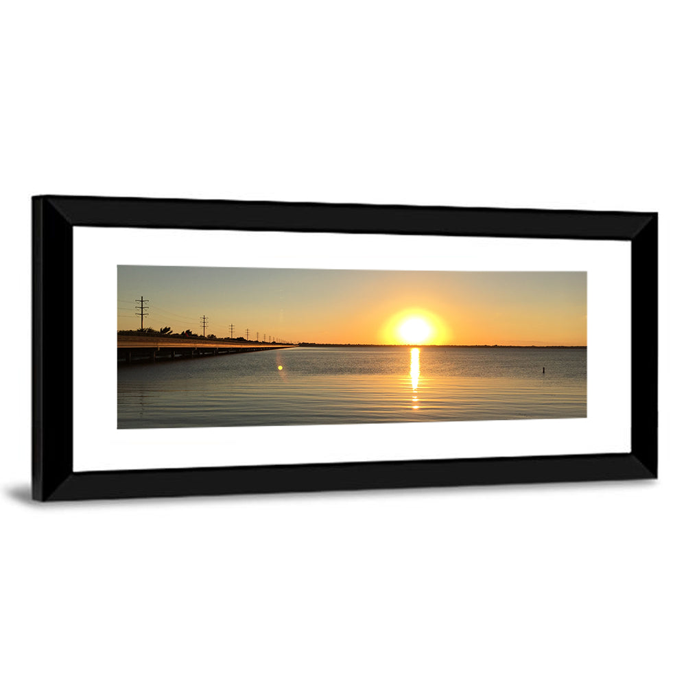 Lake Ray Hubbard Sunset Reflection Wall Art