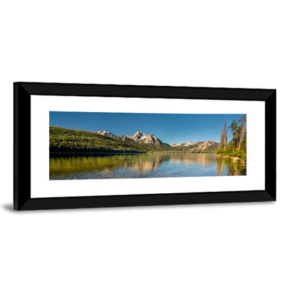 Morning Light at Stanley Lake Wall Art