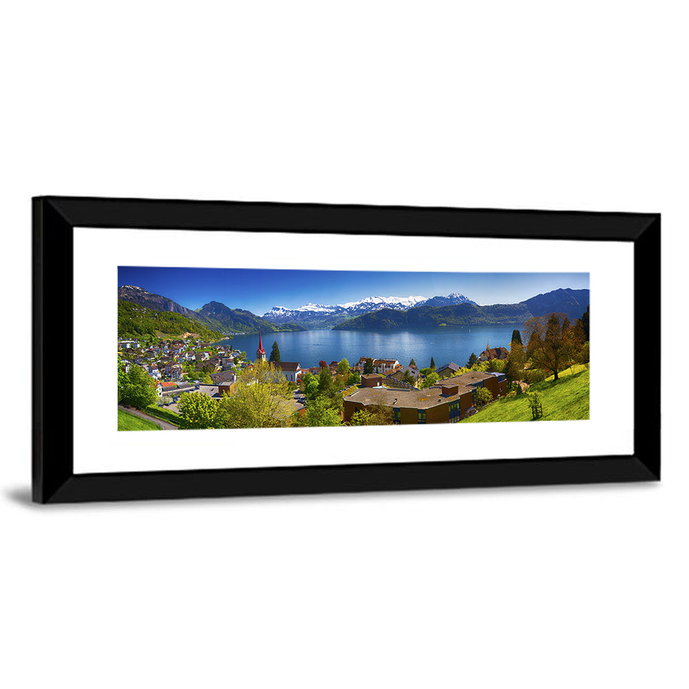 Lake Lucerne, Weggis Wall Art