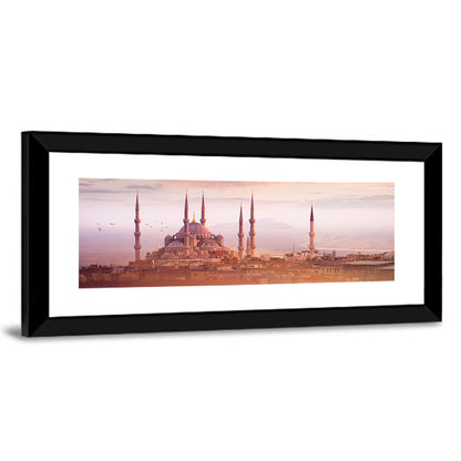 Blue Mosque Sunset, Istanbul Wall Art
