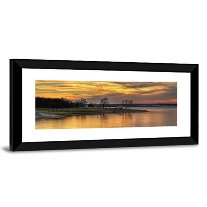 Lake Whitney Sunset Wall Art