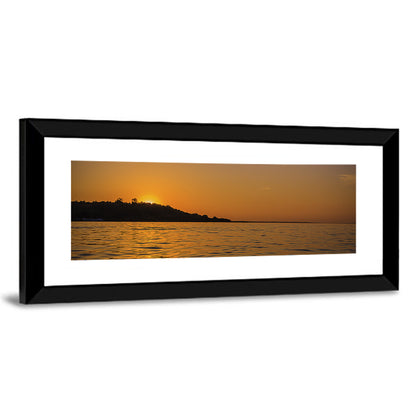 Bhopal Lake at Sunset Wall Art