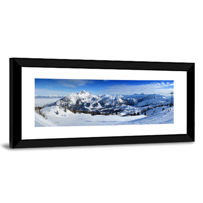 Nassfeld Ski Resort View Wall Art
