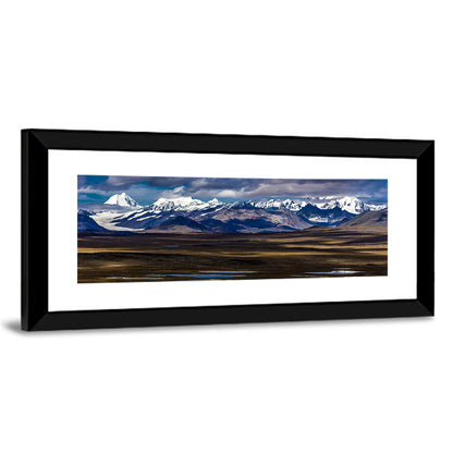 Mount Hess and Mount Debora with Wetlands Wall Art
