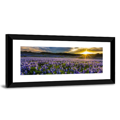 Bluebonnet Field Texas Wall Art